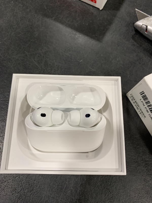Photo 1 of Apple AirPods Pro 3 Wireless Earbuds, Active Noise Cancellation, Live Translation, Heart Rate Sensing, Hearing Aid Feature, Bluetooth Headphones, Spatial Audio, High-Fidelity Sound, USB-C Charging