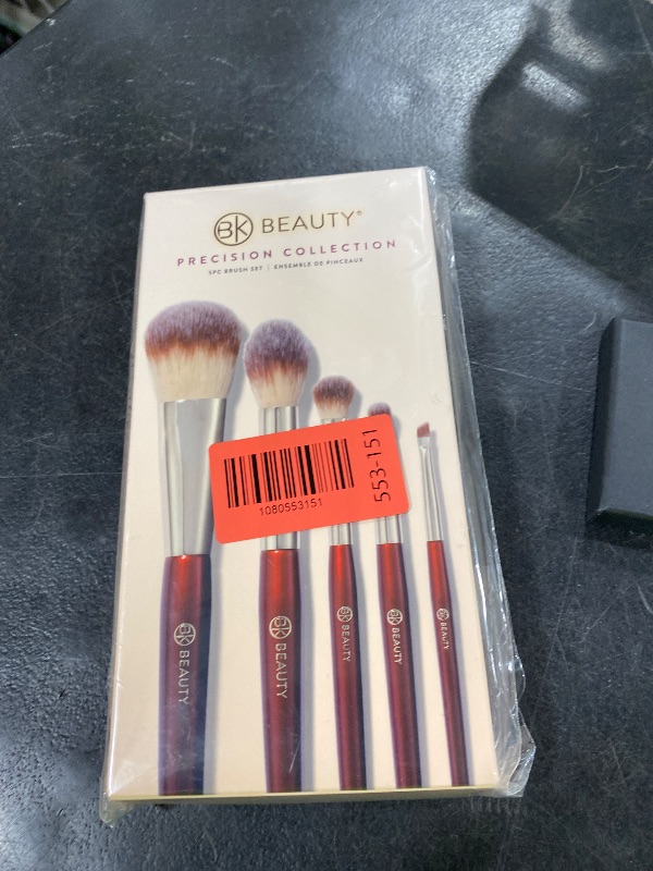 Photo 1 of BK BEAUTY - PRECISION BRUSH COLLECTION (5PC) - Professional Makeup Brush Set for Bronzer, Blush, Contour, Powder & Eye Makeup | Premium Face Brushes for Flawless Application