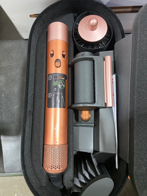Photo 1 of Dyson Airwrap i.d. Multi-Styler, Allure Winner, Bluetooth Connected, No Heat Damage, 6-in-1 Versatility, Intelligent Hair Styler