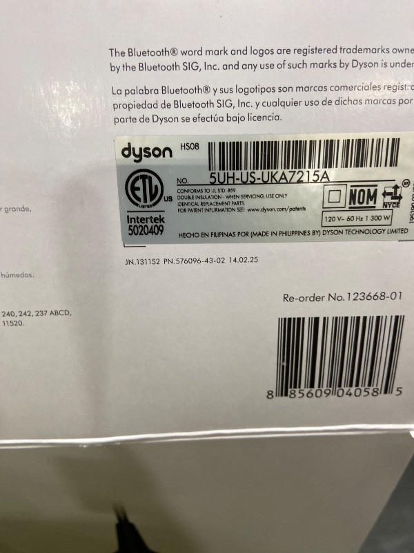 Photo 1 of Dyson Airwrap i.d. Multi-Styler, Allure Winner, Bluetooth Connected, No Heat Damage, 6-in-1 Versatility, Intelligent Hair Styler