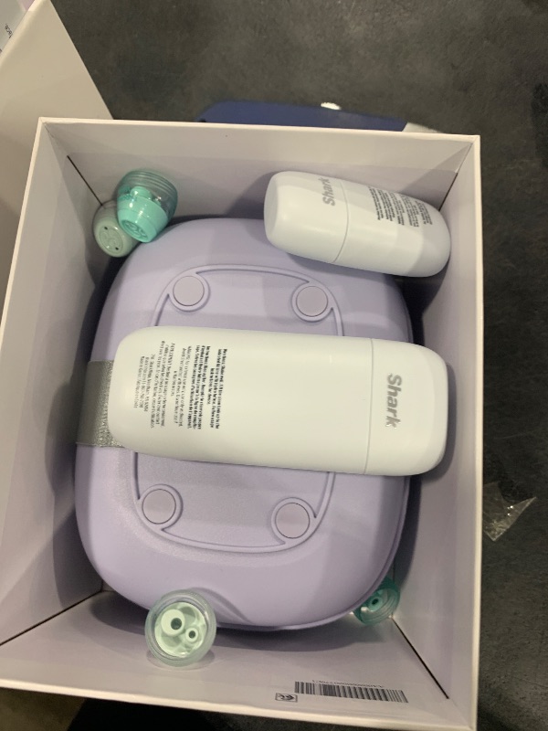 Photo 1 of Shark FacialPro Glow at-Home Hydro-Powered Facial System with DePuffi Hot & Cold Therapy – Professional Spa Skincare Device for Pore Cleansing, Hydration, & Radiant Glow, Lilac, FH320PL