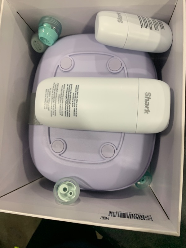 Photo 1 of Shark FacialPro Glow at-Home Hydro-Powered Facial System with DePuffi Hot & Cold Therapy – Professional Spa Skincare Device for Pore Cleansing, Hydration, & Radiant Glow, Lilac, FH320PL