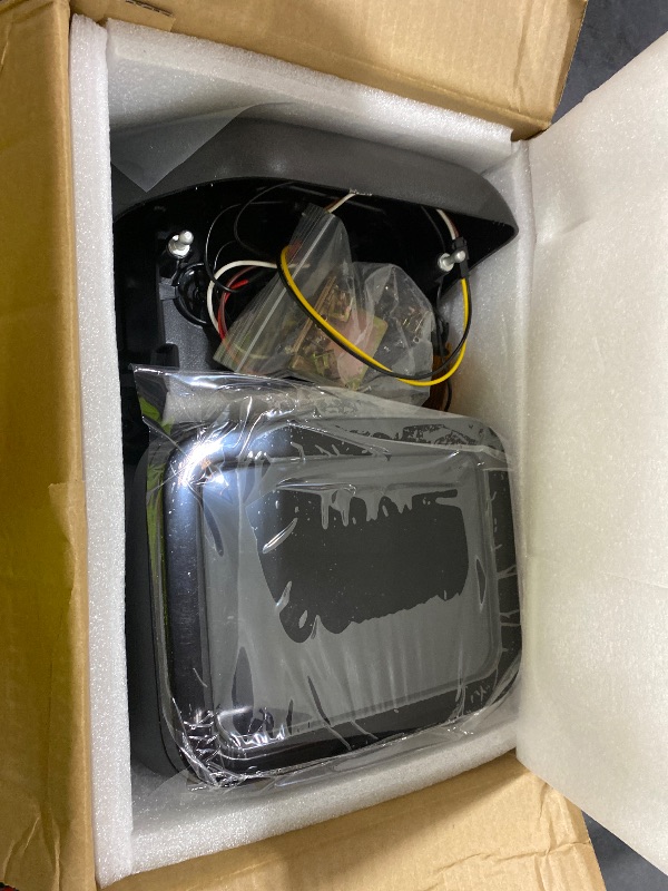 View 3 of Kiwi Master LED Tail Lights for 2020-2026 Jeep Gladiator JT Accessories, Black Housing Smoke Lens, Pair