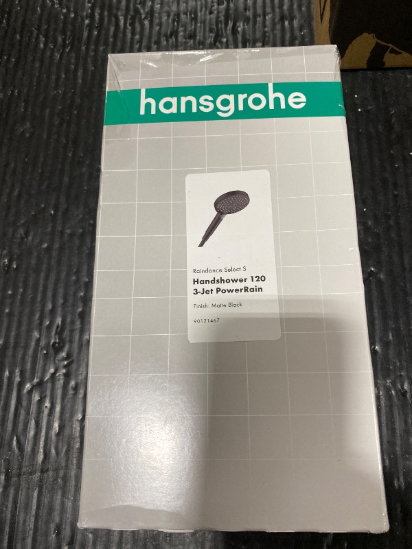 Photo 1 of hansgrohe Raindance Select S Easy Install 5-inch Handheld Shower Head Modern 3 -Spray PowderRain, Rain, Whirl 26037671