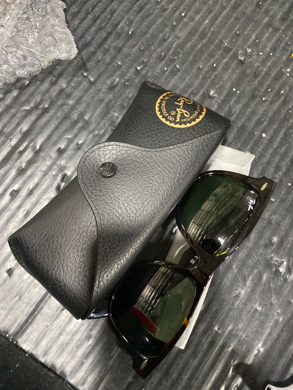 Photo 1 of Ray-Ban RB2140 Original Wayfarer Square Sunglasses, Tortoise/G-15 Green, 54 mm