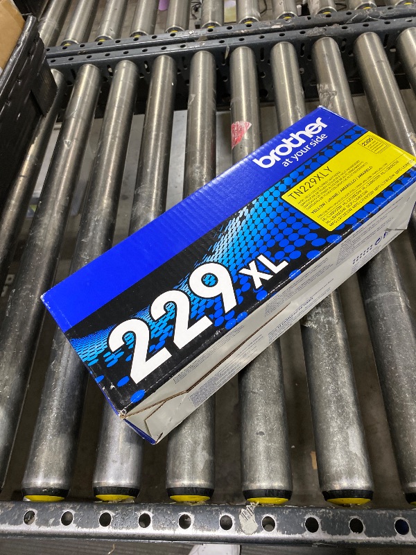 Photo 1 of  Brother Genuine TN229XLY Yellow High Yield Printer Toner Cartridge - Print up to 2,300 Pages(1) 