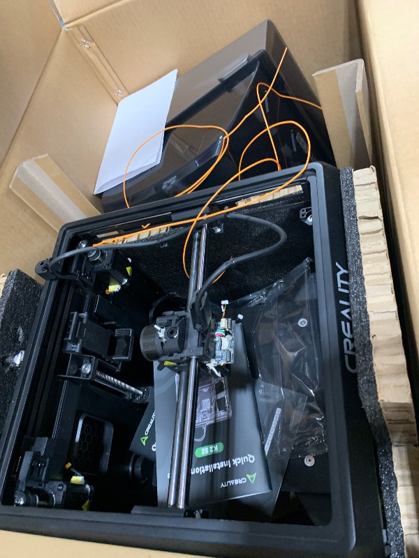 Photo 1 of SOLD FOR PARTS Creality K2 SE Combo 3D Printer, Support Multicolor Printing with CFS, 500mm/s High-Speed Printing, Auto Leveling, Vibration Control, Compact Desktop Upgrate 3D Printer, Print Size 220x215x245mm