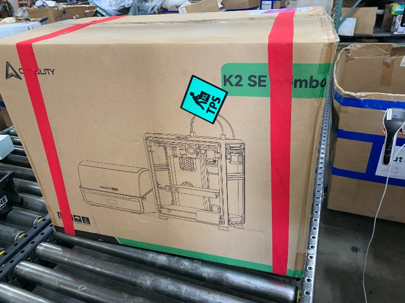 Photo 1 of SOLD FOR PARTS Creality K2 SE Combo 3D Printer, Support Multicolor Printing with CFS, 500mm/s High-Speed Printing, Auto Leveling, Vibration Control, Compact Desktop Upgrate 3D Printer, Print Size 220x215x245mm