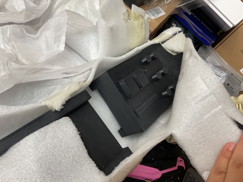 Photo 1 of Modista Novelty Black Knight Cosplay Costume Suit with Chest Plate Box for Halloween Costumes Adult Dress Up XXL