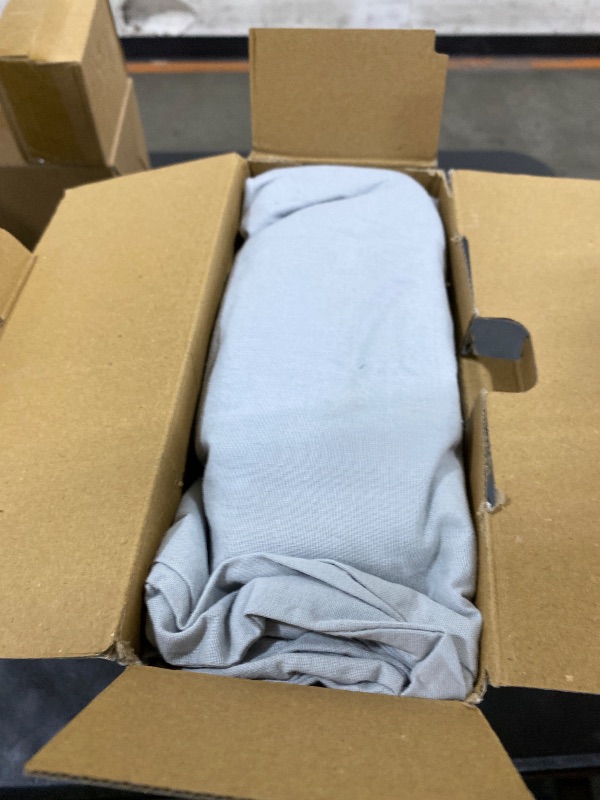Photo 1 of SONORO KATE 100% French Linen Duvet Cover Queen Size, Soft Breathable for Hot Sleepers, Moisture Wicking & Durable Cover Set - Zipper Closure & 4 Corner Ties Duvet Covers 3 Piece (Grey,Queen)