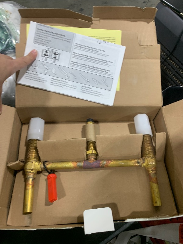 Photo 1 of Moen 86924SRN Deck Mounted Roman Tub Faucet from the Banbury Collection, Spot Resist Brushed Nickel