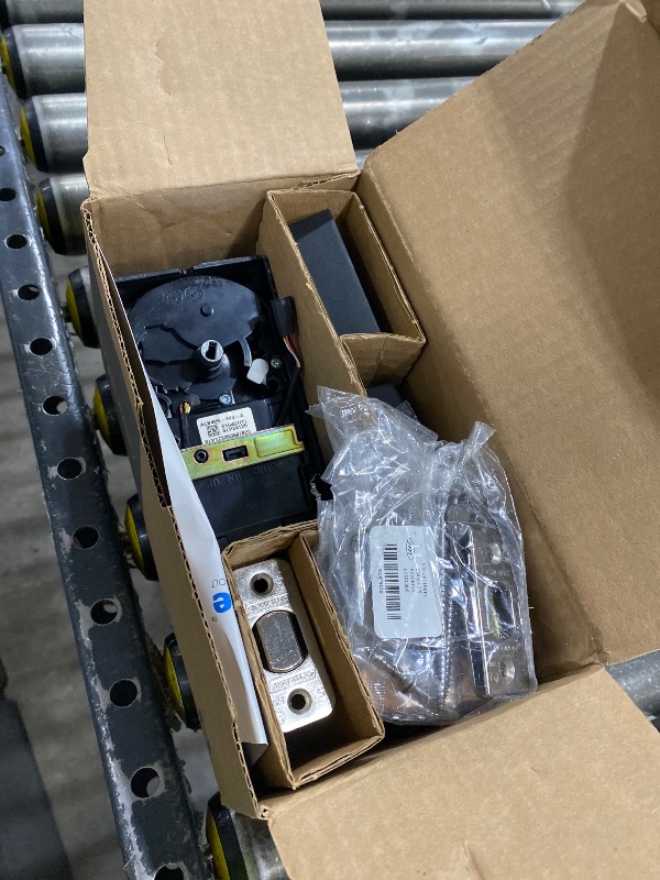 Photo 1 of Schlage Encode Smart Wi-Fi Deadbolt Lock with Touchscreen Keypad, Keyless Front Door Entry, App Control, Alexa, Google Home and Airbnb Compatible, Matte Black, BE489WB CEN 622