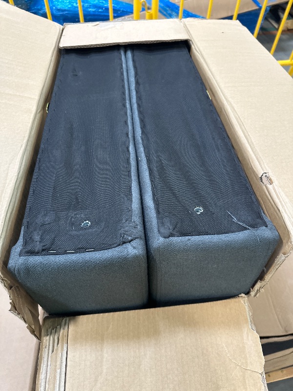 Photo 1 of ***sold as is no refund/return*** JUMMICO Sofa Bed, Sleeper Pull Out Couch with Reversible Storage Chaise, Convertible L Shaped Sectional Couches for Living Room, Apartment (Linen Fabric, Dark Grey)