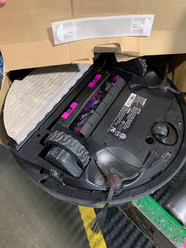 View 3 of ** ONLY ONE PCS V*** Eureka Robot Vacuum with Bagless Self Emptying Station, 2 in 1 Robotic Vacuum and Mop Combo, 60-Day Capacity, 4000Pa Suction, Auto Lifting Mop, LiDAR Navigation,NER E10s