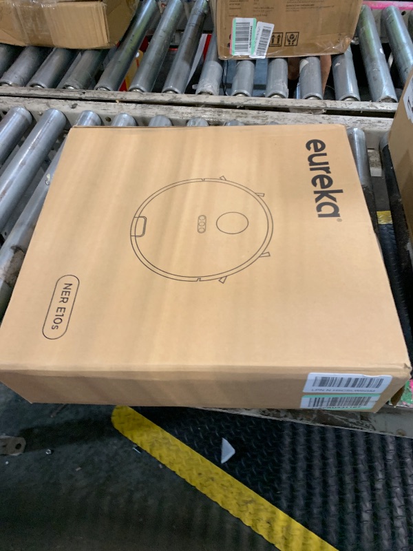 View 2 of ** ONLY ONE PCS V*** Eureka Robot Vacuum with Bagless Self Emptying Station, 2 in 1 Robotic Vacuum and Mop Combo, 60-Day Capacity, 4000Pa Suction, Auto Lifting Mop, LiDAR Navigation,NER E10s