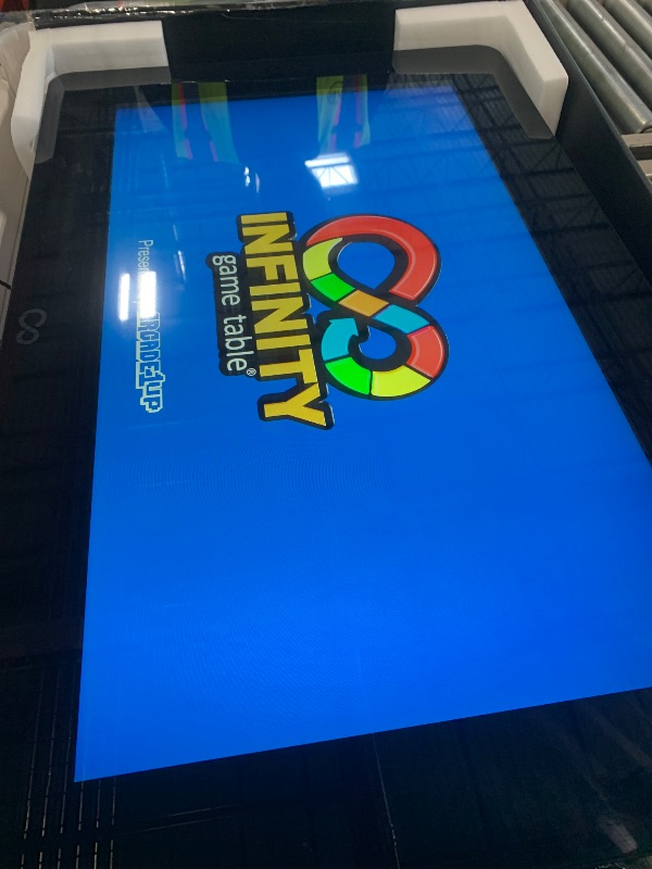Photo 1 of ***MISSING POWER CABLE*** ***UNTESTED*** Arcade 1Up 32" Screen Infinity Game Table - Electronic Games