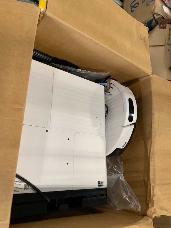 View 4 of ***UPDATED 6/13*** Shark Stratos | 2-in-1 Robot Vacuum & Mop for Carpets & Hard Floors | Powerful Suction & Mopping for Pet Hair | Self-Empty & Self-Clean NeverTouch Base | 60-Day Capacity | HEPA | White | AV2700ZE?