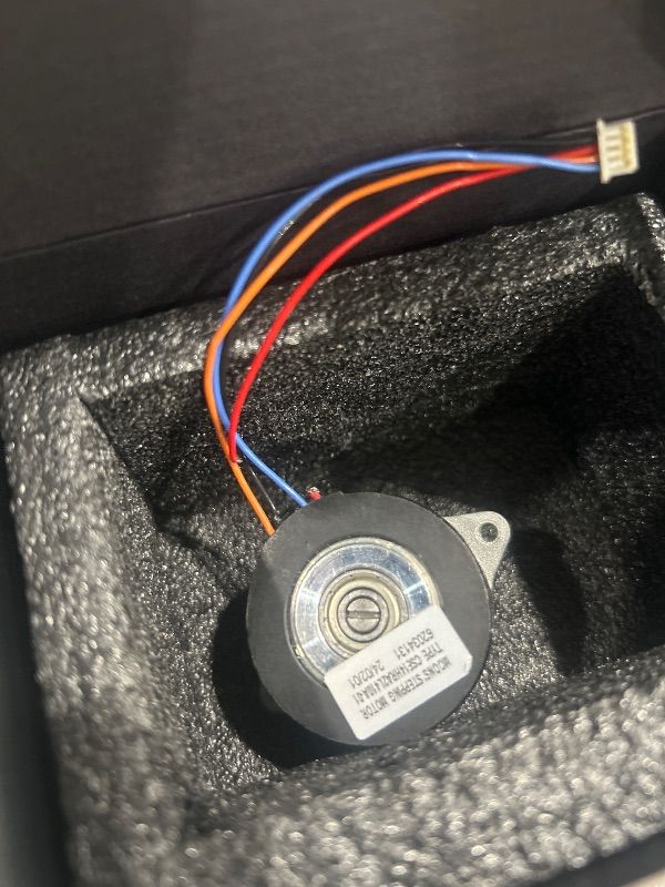 Photo 1 of *NON-FUNCTIONAL*
Creality K1/K1 Max/K1C Extruder Motor, Original K1 Max Circular Stepper Motor 3D Printer Extruder Stepper Motor 0.8A 12 Tooth Gear, 3D Printer Stepping Motor for K1 SE/Ender 3 V3/Ender 3 V3 Plus