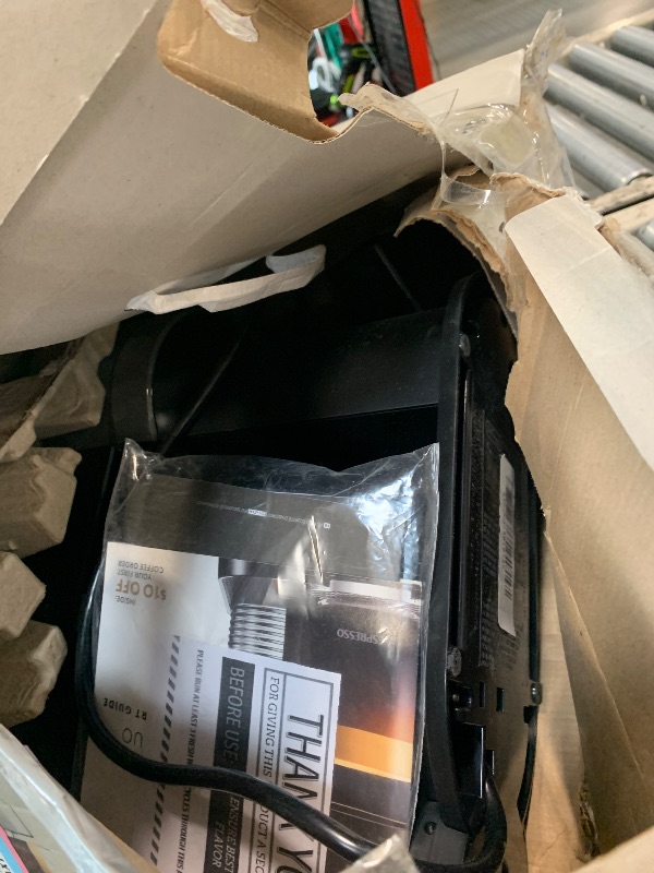 Photo 1 of ****MISSING THE AEROCCINO*****De'Longhi Nespresso Vertuo Plus Coffee and Espresso Maker by De'Longhi, Grey with Aeroccino Milk Frother