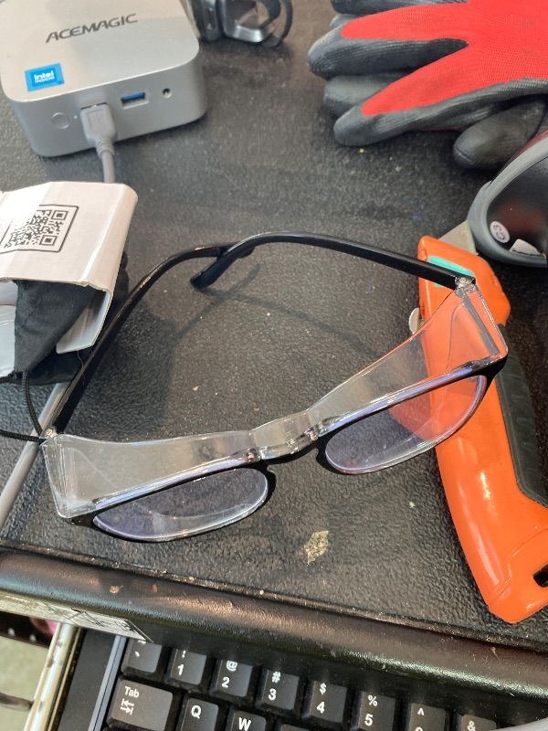 Photo 1 of ***SIMILAR ITEM*** 2SeeLife Oversized Blue Light TR-90 Reading Glasses for Men – Medium Fit, Sturdy Frame, Spring Hinges, Premium Readers, Black, +1.00
