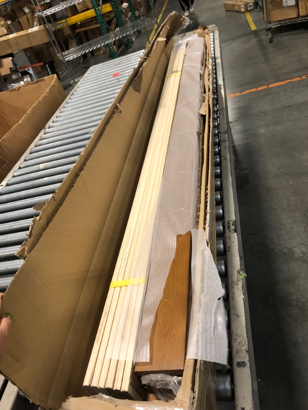Photo 1 of ***FACTORY SEALED****
Mellow Naturalista Classic - 12 Inch Solid Wood Platform Bed with Wooden Slats, No Box Spring Needed, Easy Assembly, King, Natural Pine