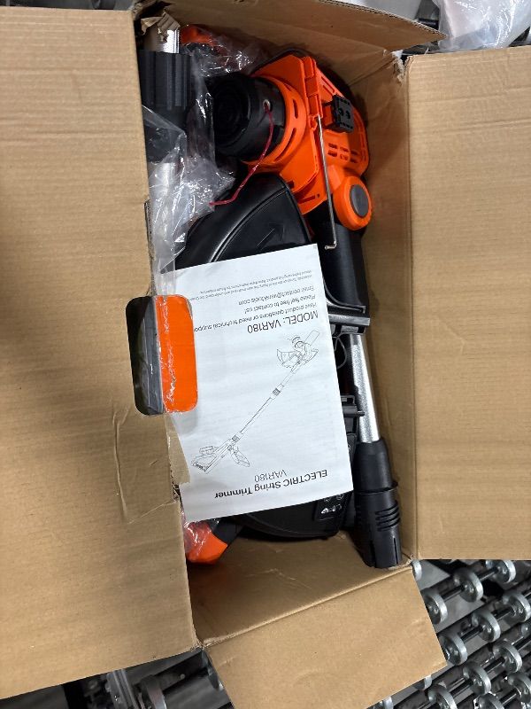 Photo 1 of **MISSING PARTS**VARSK 12 Inch 20V Cordless Weed Wacker with Automatic Line Feed, 2 in 1 String Trimmer and Edger, Includes 2 X 2.0Ah Batteries/1 X Charger/6 X Replacement Spools, Weed Eater for Lawn, Garden, etc