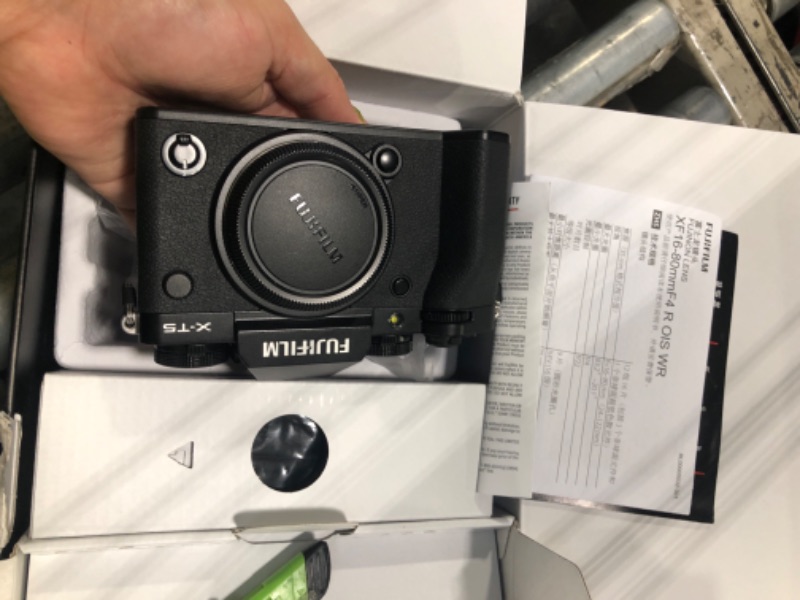 Photo 1 of ****NO LENS, ONLY DIGITAL CAMERA****
FUJIFILM X-T5 Mirrorless Digital Camera XF16-80mm Lens Kit - Black