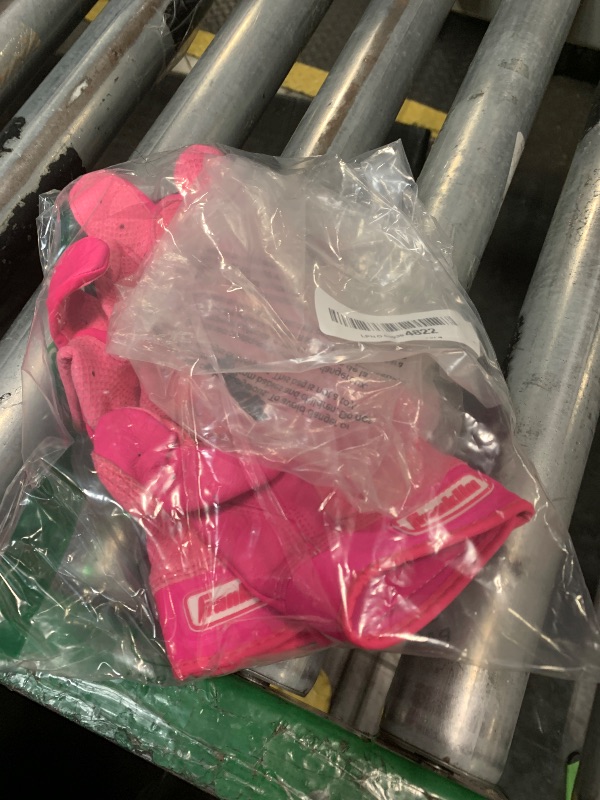 Photo 1 of **DIRTY**
Franklin Sports MLB Batting Gloves - CFX Pro Adult + Youth Batting Gloves Pair - Baseball + Softball Gear - Premium Pro-Quality Leather - Pink Highlight - Adult Large
