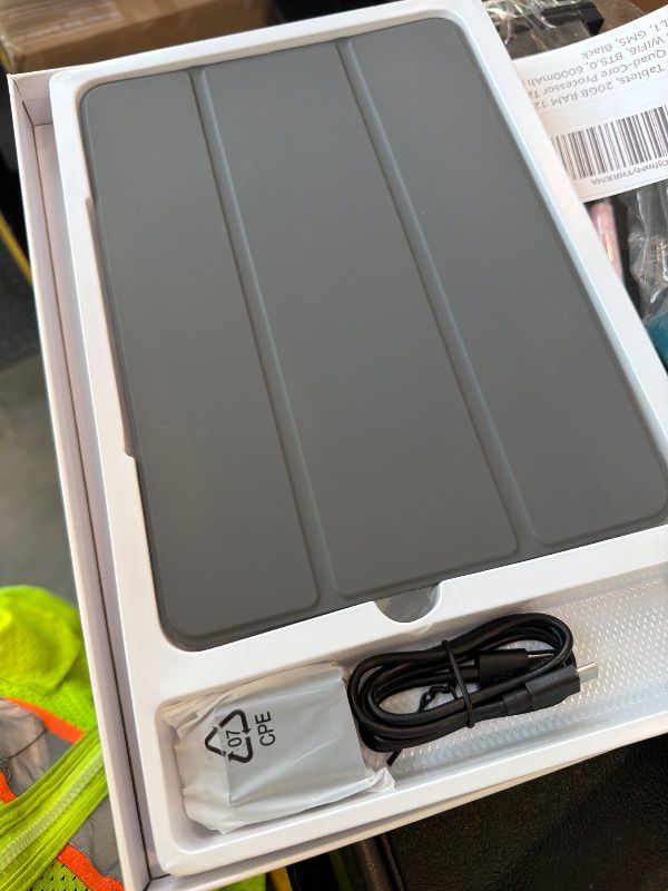 Photo 1 of **Similar item**
Android 15 Tablet 10 inch Tablets, 20GB RAM 128GB ROM 2TB Expand, 2.0Ghz CPU Quad-Core Processor Tablet PC with Case and Stylus, 5G WiFi6, BT5.0, 6000mAh Battery, Dual Camera, Widevine L1, GMS, Black
