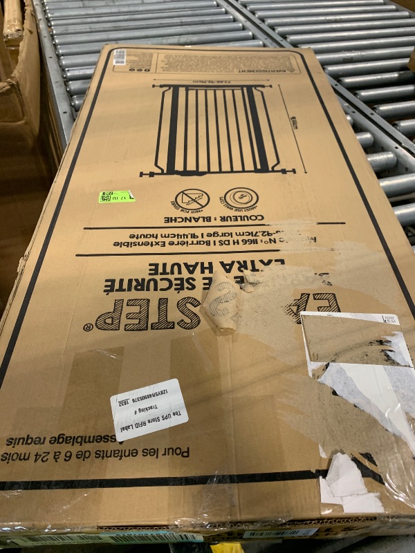 View 2 of ***VERY USED*** Regalo Safety 36" Extra Tall Baby Gate for Doorways & Bottom of Stairs, Pressure Mounted Walk Through Gate for Babies, Toddlers & Pets, Tested & Safe for 30 Years, American Designed, American Owned