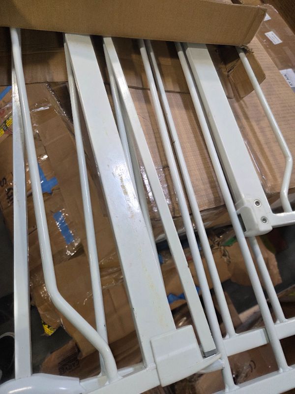 View 3 of ***VERY USED*** Regalo Safety 36" Extra Tall Baby Gate for Doorways & Bottom of Stairs, Pressure Mounted Walk Through Gate for Babies, Toddlers & Pets, Tested & Safe for 30 Years, American Designed, American Owned