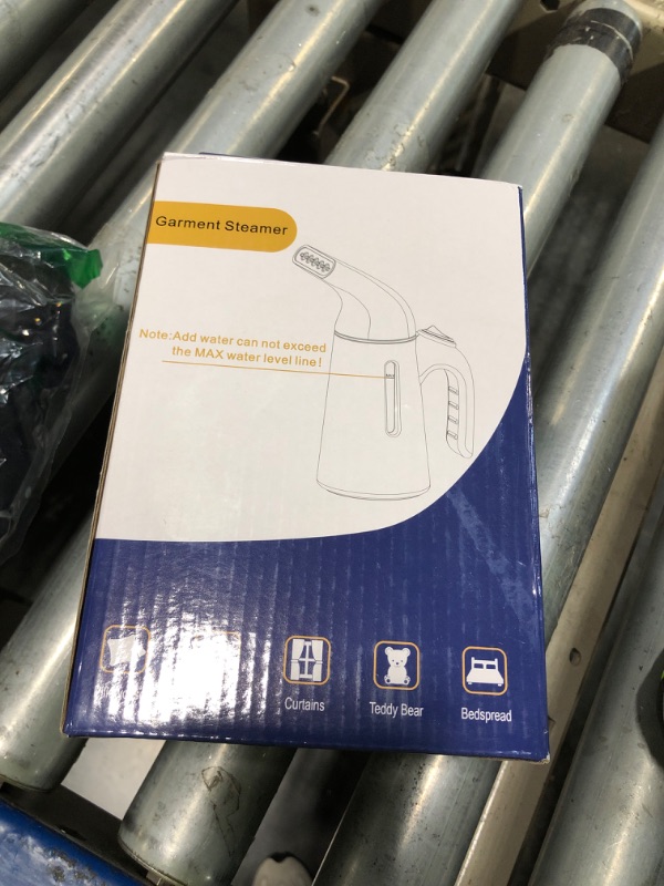 Photo 1 of [untested] Blesgam Steamer for Clothes 700W, Fast Heat-up in 40S, 120ML Water Tank, 25g/min Strong Penetrating Steam, Portable Clothes Steamer Iron for Travel and Home(GY169)