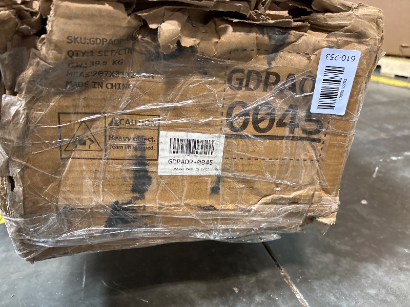 Photo 1 of !!!!!!!Missing parts!!!!!FINAL SALE!!!!YITAHOME 10X12FT Single Hardtop Metal Gazebo Top Outdoor Patio Canopy Galvanized Iron Aluminum Column Garden Tent Curtains Netting for Backyards Decks Lawns,GrayLPNRRGY6079837