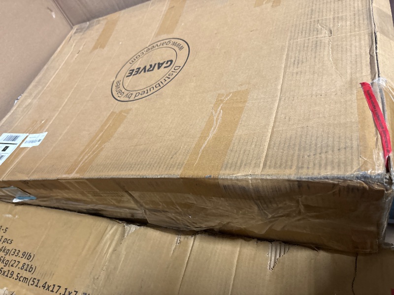 Photo 1 of ****CHECKED  7/10 - AS IS/NO RETURNS - SALE FINAL - FOR PARTS ONLY****GarveeLife Modern HDPE Plastic Adirondack Chair Set of 4 - Oversize 380 LB Poly Lumber Weather Resistant Firepit Chair - Outdoor Patio Chairs with Wooden Textured for Deck, Pool, Porch 