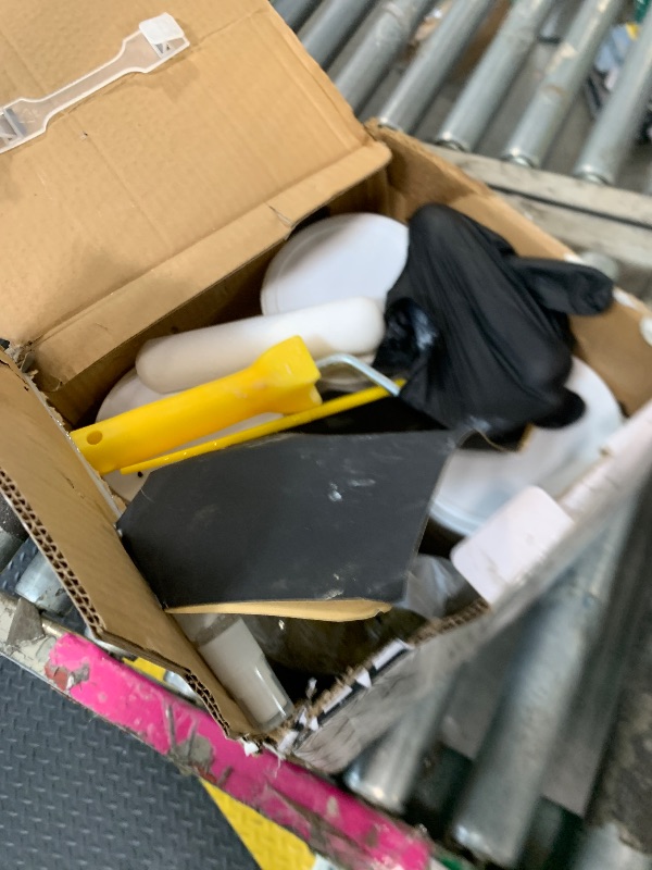 Photo 1 of ****VERY USED****Smalltongue White Marble Countertop Paint Kit(Including Epoxy Resin), All-IN-ONE Set, Cover Up to 35 SQ. FT., For Marble, Granite, Formica, Laminate, Ceramic Tile etc.
