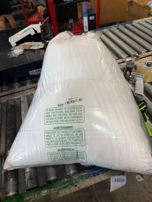Photo 1 of **Partial set - ONLY 1**
Beckham Hotel Collection Bed Pillows King Size Set of 2 - Down Alternative Pillow for Back, Stomach or Side Sleepers
