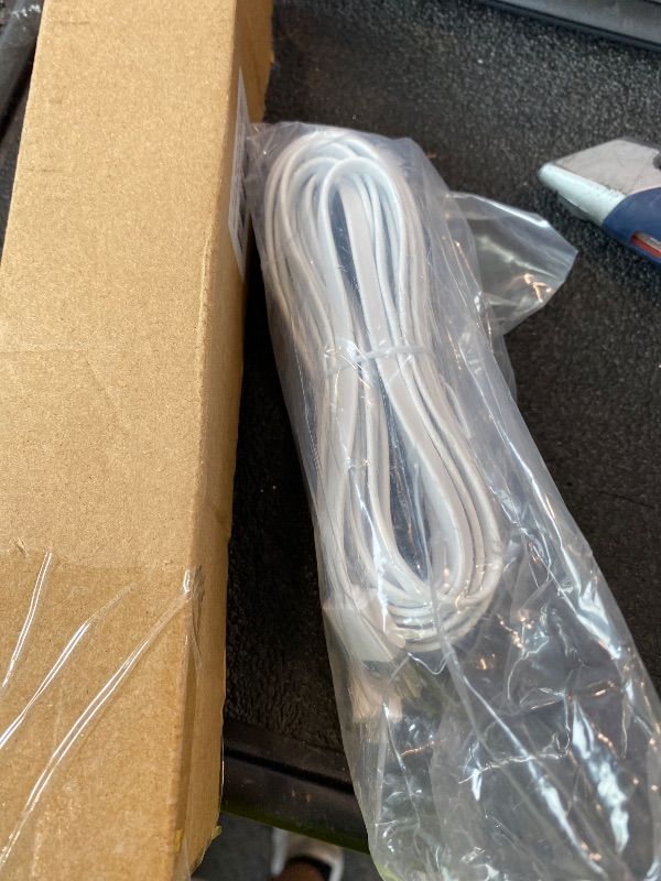 Photo 1 of [MISSING CUBE] ALERTCAM Power Adapter for Ring/Indoor Cam (2nd Gen) and Ring/Indoor Cam(1st Gen), with 25Ft/7.5m Flat Charging Cable Continuously Charge Your Camera (NOT Compatible with Stick Up Cam)