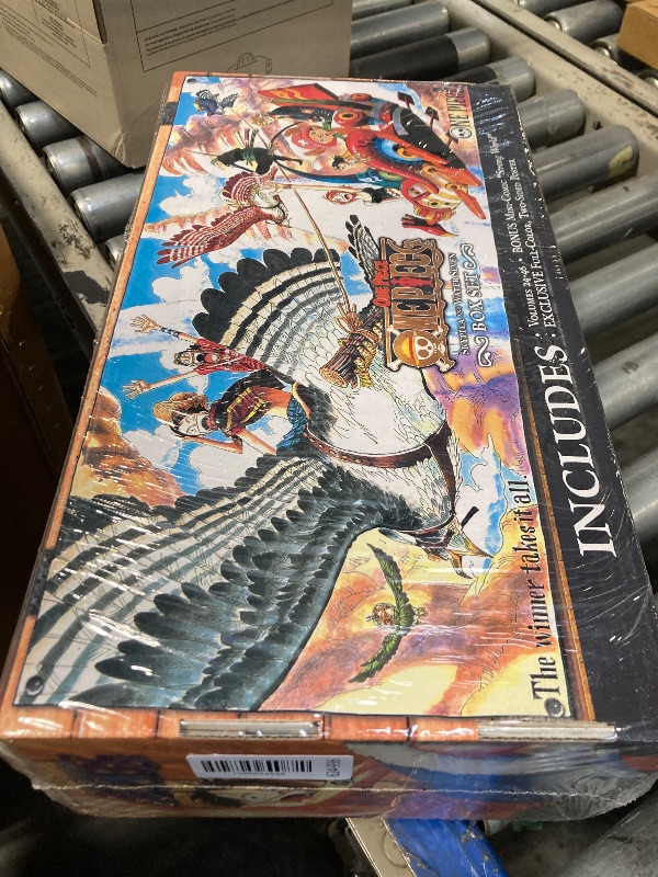Photo 1 of ** FACTORY SEALED** One Piece Box Skypiea and Water Seven: Volumes 24-46 with Premium