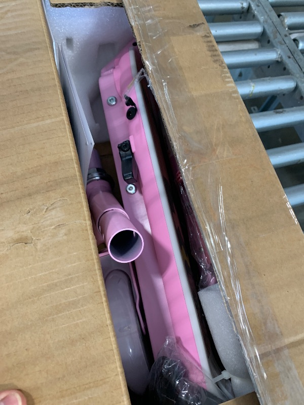 Photo 1 of *UNTESTED*
Gyroor KS2 Kids Electric Scooter with LED Lights – Safe 5 MPH Speed, Foot Sensor Start, Adjustable Handlebar, Fast Charging, for Ages 6–12,Pink
