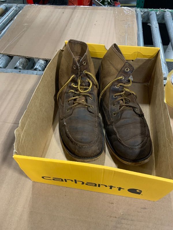 Photo 1 of **SOLD AS IS NO REFUND/RETURN** SEE COMMENTS!~
Carhartt Men's 6 Inch Waterproof Wedge Soft Toe Boot, Brown Oil Tanned, 11W