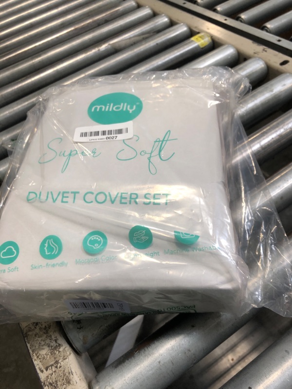 View 2 of **MISSING PARTS**
MILDLY Super Soft Duvet Cover - 100% Washed Microfiber Pink Comforter Cover Set 3 Pieces with Zipper Closure & Corner Ties (No Comforter)