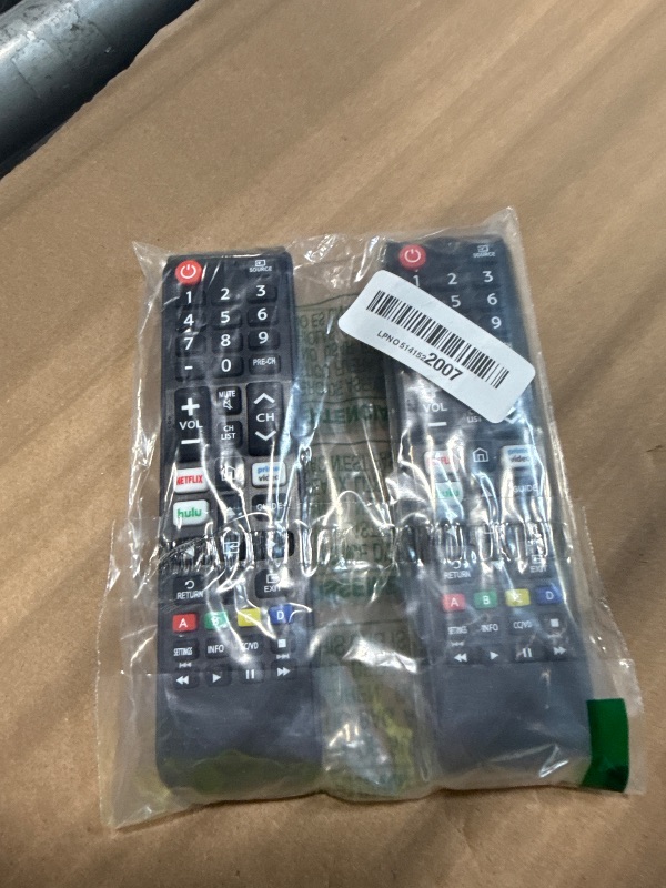 Photo 1 of ?Pack of 2? New Universal Remote for All Samsung TV Remote, Replacement Compatible for All Samsung Smart TV, LED, LCD, HDTV, 3D, Series TV