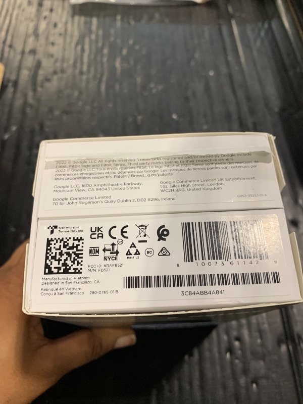 Photo 1 of ***** COSMETIC DAMAGES *** Fitbit Sense 2 Advanced Health and Fitness Smartwatch with Stress and Sleep Tools - 3-Month Google Health Premium Membership Included - ECG App, SpO2, 24/7 Heart Rate, and GPS - Shadow Grey/Graphite