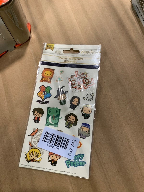 Photo 1 of *** 4 MISSING *** Harry Potter - Charm Storytelling Standard Sticker - 4 Sheet