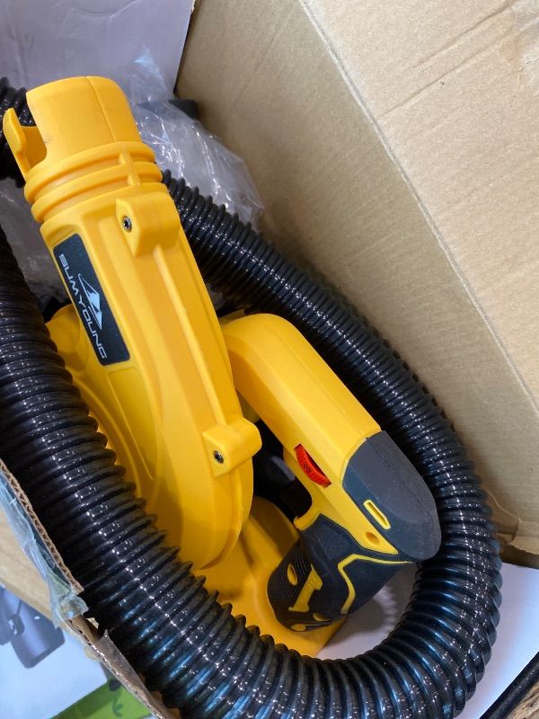 Photo 1 of [ATTACHMENTS HAVE TROUBLE STAYING CONNECTED] Cordless Leaf Blower for Dewalt 20V Max Battery,Electric Jobsite Air Blower with Brushless Motor,6 Variable Speed Up to 180MPH,2-in-1 Handle Electric Blower and Vacuum Cleaner(Battery Not Included)