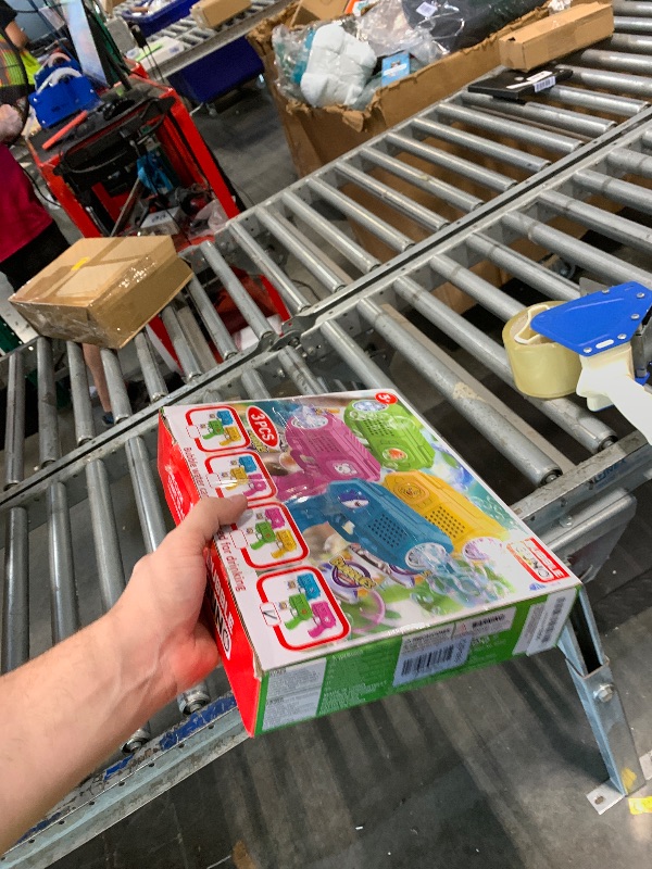 Photo 1 of ** MISSING BUBBLES ** Beria Bubble Guns with Bubble Solution- 3 Pack, Bubbles Gun, Blaster, Blower, Maker, Machine for Boys Girls, Birthday Gifts for Ages 3 4 5 6 7 8 Year Old Kid, Outdoor Toys for Toddlers, Party, Wedding