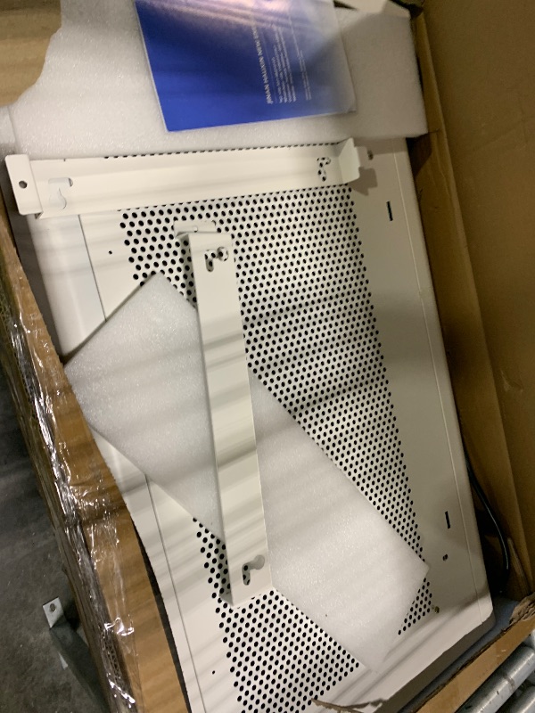 Photo 1 of ***** AS IS NO RETURNS   SOLD AS IS ****** Mica Infrared Space Heater, 1500W Portable Panel Heater for Indoor Use, Large Room, WiFi Smart App & Alexa Control, Fast Heating, Energy Efficient, Quiet, White