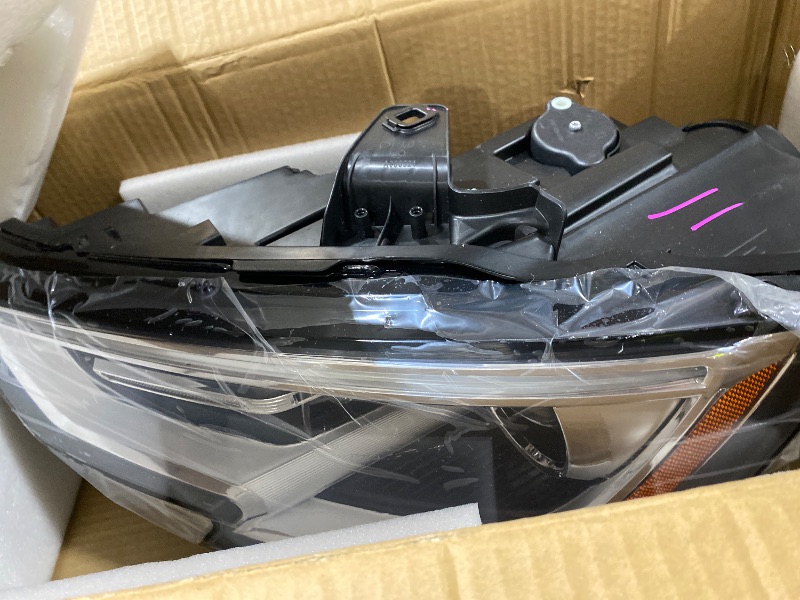 View 4 of KAMDKI LH HID/Xenon Headlight Assembly Fit for 2017-2020 Audi A3 Headlamp Left Driver Side Include LED High/Low Beam Control Module 8V0941043G AU2502207