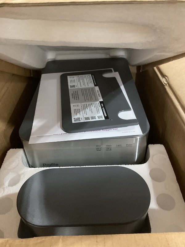 Photo 1 of GE Profile Opal Ultra, Countertop Nugget Ice Maker, 1 Gal XL Side Tank, *Amazon Exclusive*, 38 lbs/Day, Pebble Pellet Crushed Ice Machine, WiFi Stainless Steel