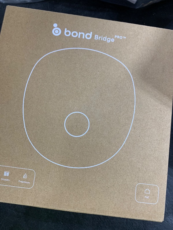 Photo 1 of BOND BRIDGE PRO | Add Wi-Fi to Motorized Shades | Ceiling Fans and Fireplaces| Ethernet port & PoE | Compatible with Alexa, Google Home and App